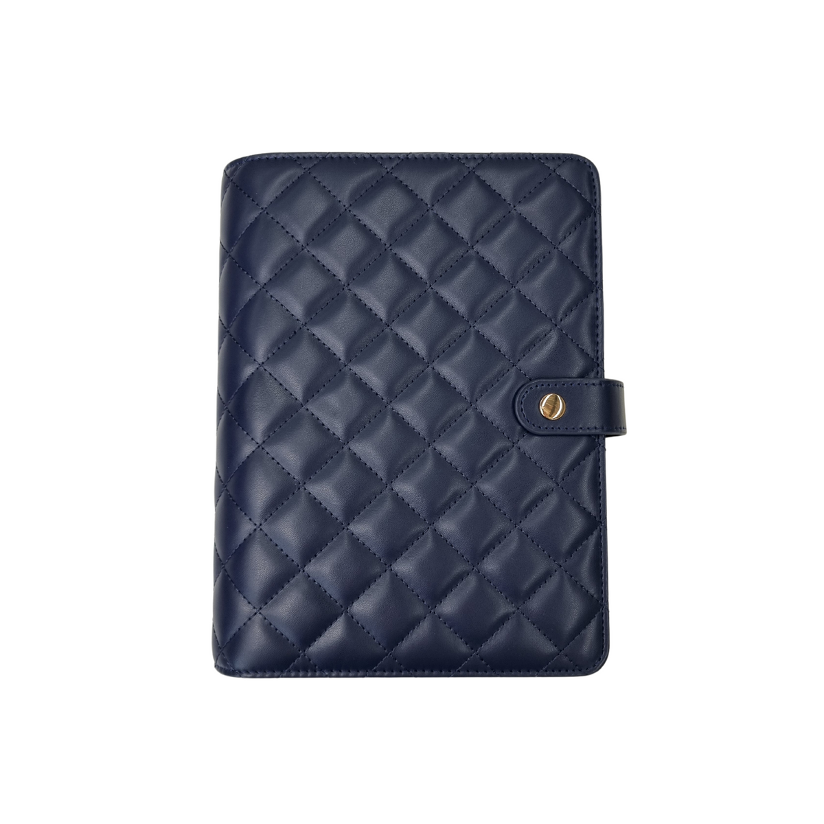 NDIS Support Planner A5 - 2025 Calendar Year | 2025 | Classic Navy Quilted