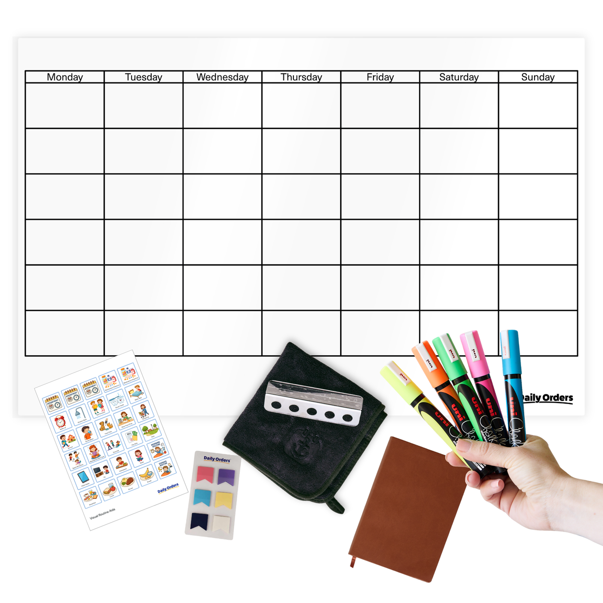 Monthly Planning Support Bundle - Landscape | Landscape | White