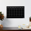 Daily Orders Monthly Wall Planner | S - 40x60cm / Black