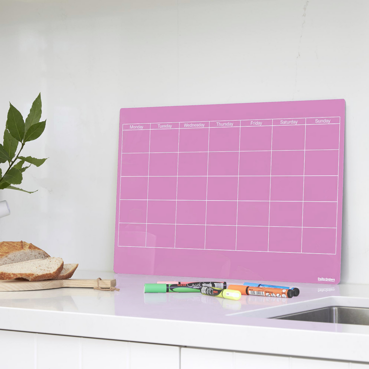 Monthly Wall Planner - Landscape | Landscape | Grape