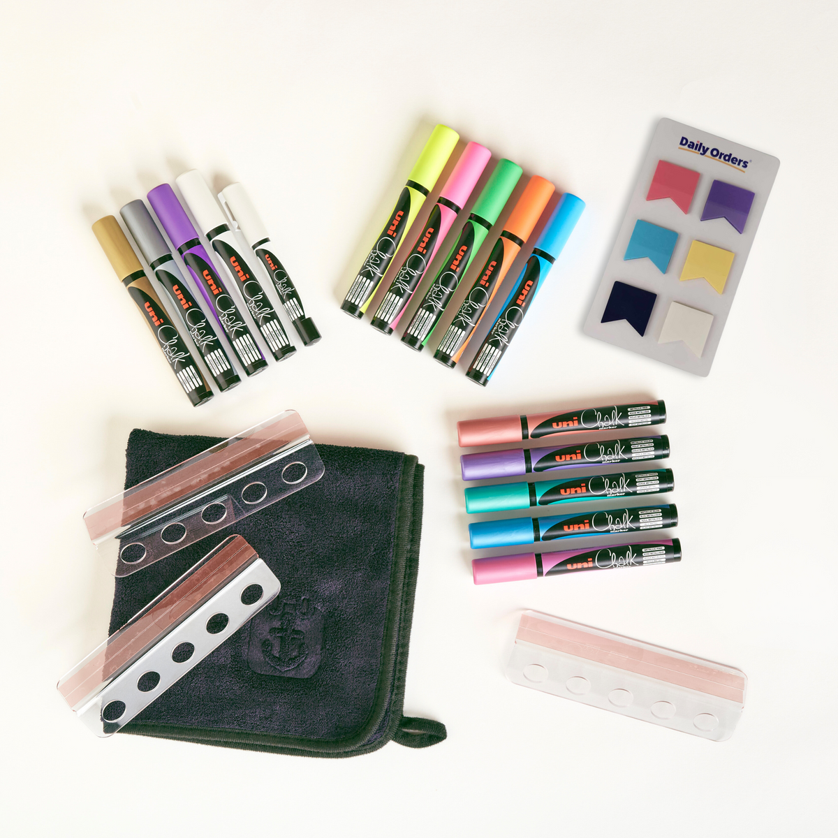 Daily Orders Liquid Chalk Markers Ultimate Accessories Bundle-v2